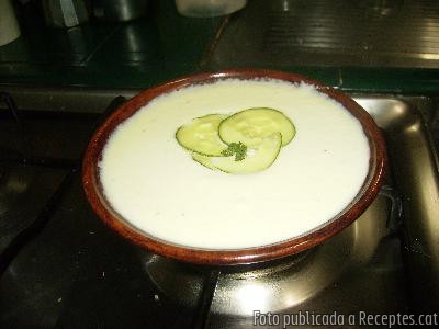 Crema de cogombre